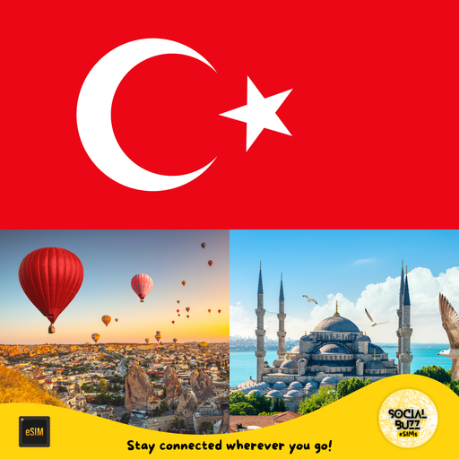 Plan de datos de Internet eSIM de Turquía 