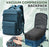 A Comfortable And Durable Backpack With A Vacuum Pump Compression Custom Logo Zipper Seal