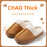 Women's Non-slip Platform Plush Cotton Slippers