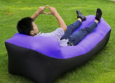 Sofá inflable para exteriores, cama inflable rápida, tumbona para playa, saco de dormir plegable, sofá perezoso, sofá perezoso