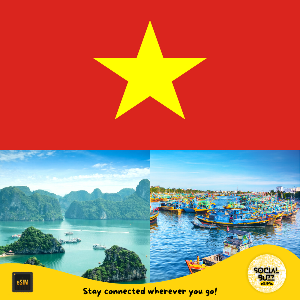 Plan de datos de Internet eSIM de Vietnam 