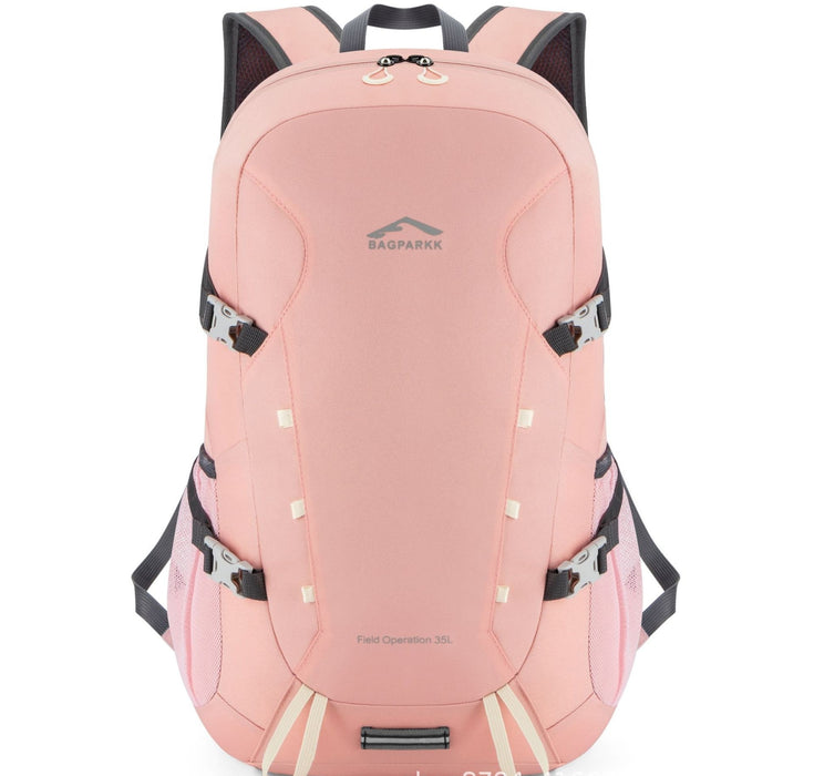 Mochila deportiva de doble hombro, gran capacidad, para viajes al aire libre, plegable e impermeable.