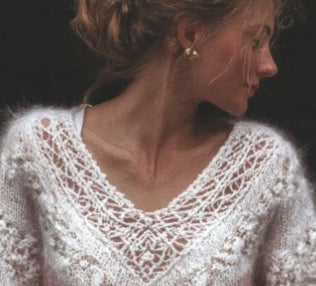 Pull ample à col en V imprimé numérique pour femme, doux et confortable, parfait pour une tenue décontractée
