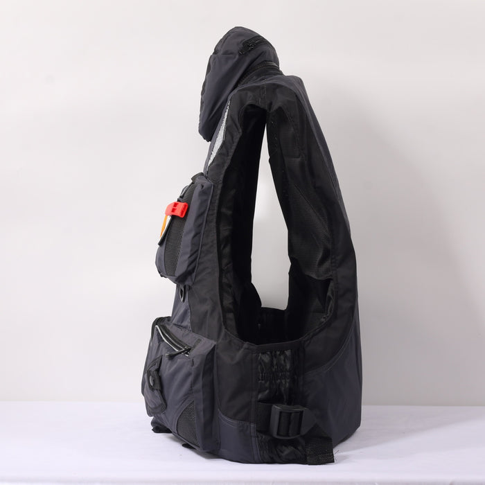 Chaleco salvavidas para pesca en el mar, pesca en roca, chaleco de pesca multifunción, portátil, natación, gran flotabilidad