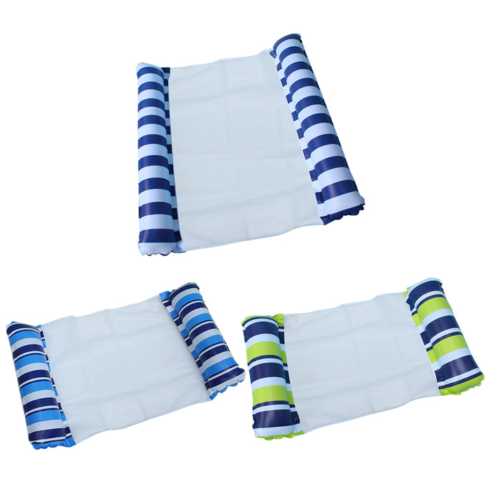 Children'S Inflatable Swimming Pool Hammock Floating Drainage Amusement Deck Chair Floating Bed Inflatable