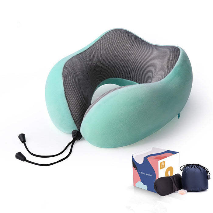 Slow Rebound Memory Foam Pillow Travel U-Shaped Pillow