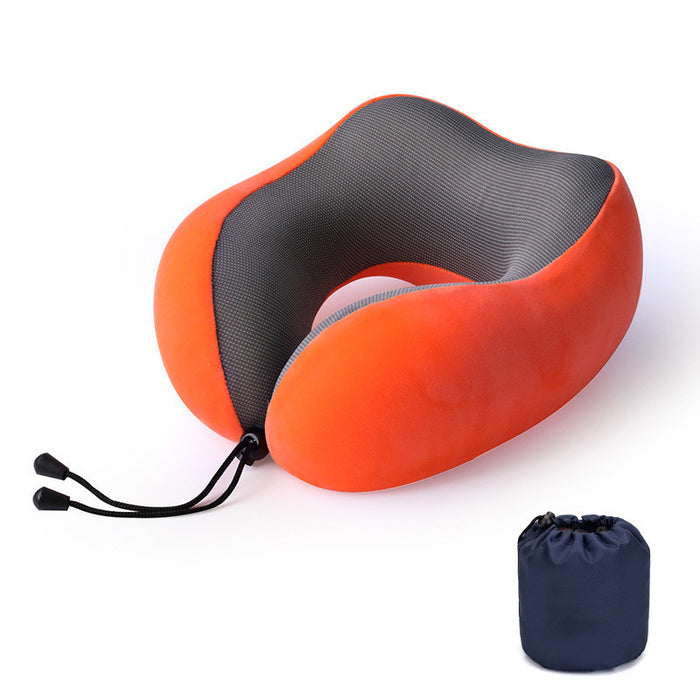 Slow Rebound Memory Foam Pillow Travel U-Shaped Pillow