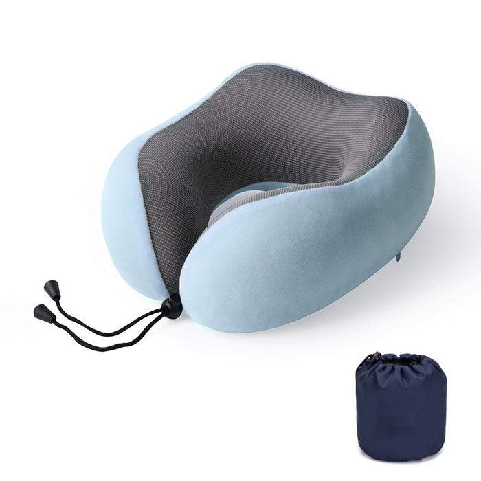 Slow Rebound Memory Foam Pillow Travel U-Shaped Pillow
