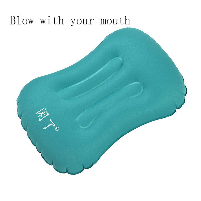 Oreiller gonflable pliable de voyage d'extérieur