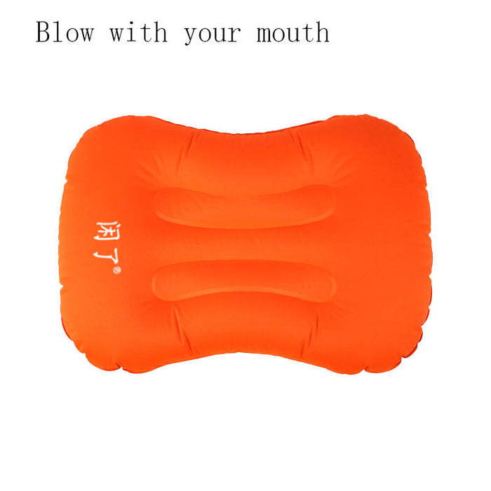 Oreiller gonflable pliable de voyage d'extérieur
