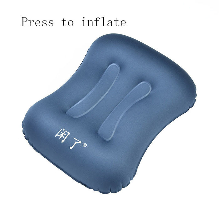 Oreiller gonflable pliable de voyage d'extérieur