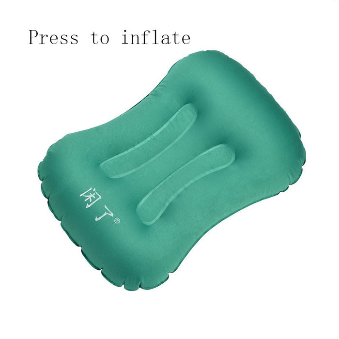 Oreiller gonflable pliable de voyage d'extérieur