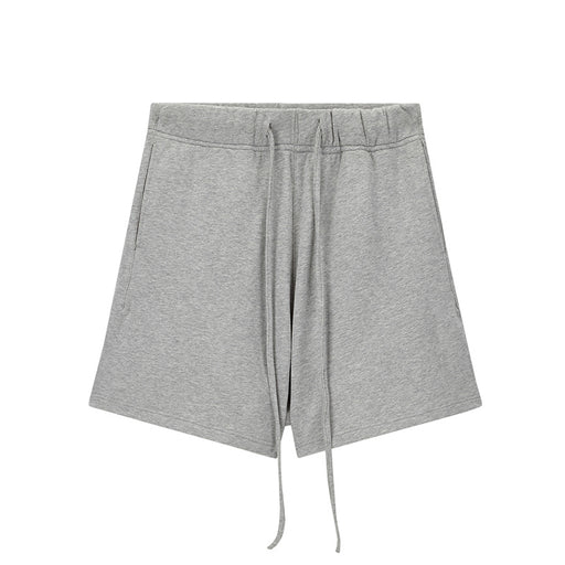 Short Terry Sweatpants Trendy Brand Loose All-Match Sports Shorts Drawstring Five Points Pants