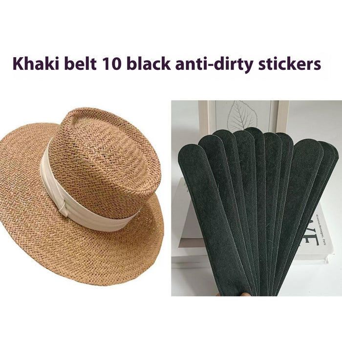 Chapeau de soleil tendance pour la plage, tissé