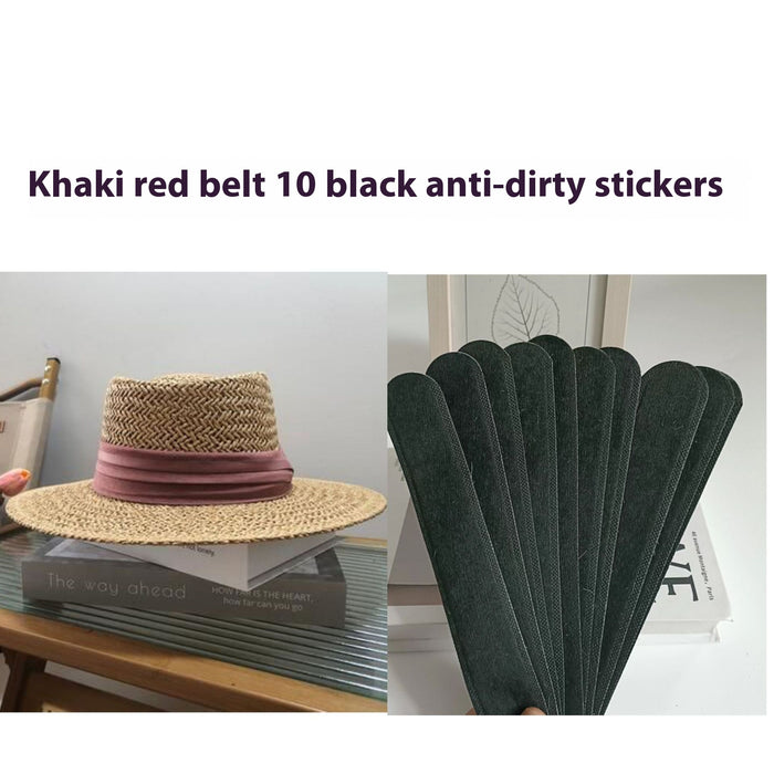 Chapeau de soleil tendance pour la plage, tissé