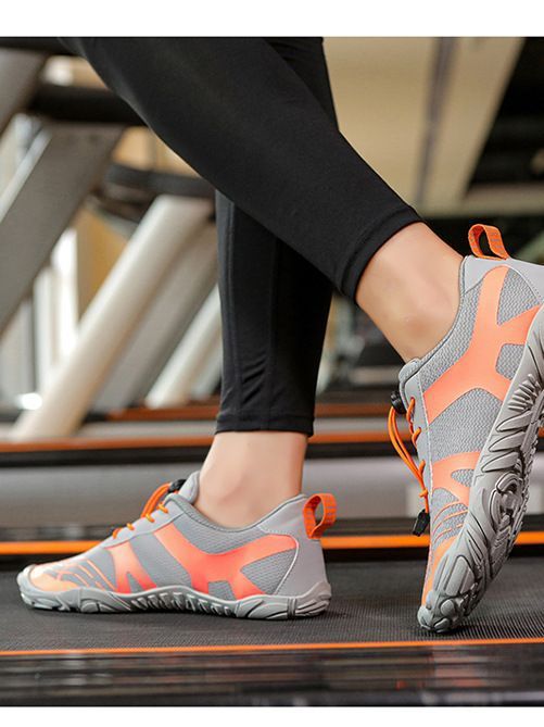 Bottes de randonnée respirantes à cinq doigts pour le cross-country, chaussures de rivière antidérapantes et épaisses