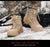 Botas de invierno para hombre, para acampar, combate, militares, con forro polar, cálidas, para nieve, escalada, calzado de entrenamiento