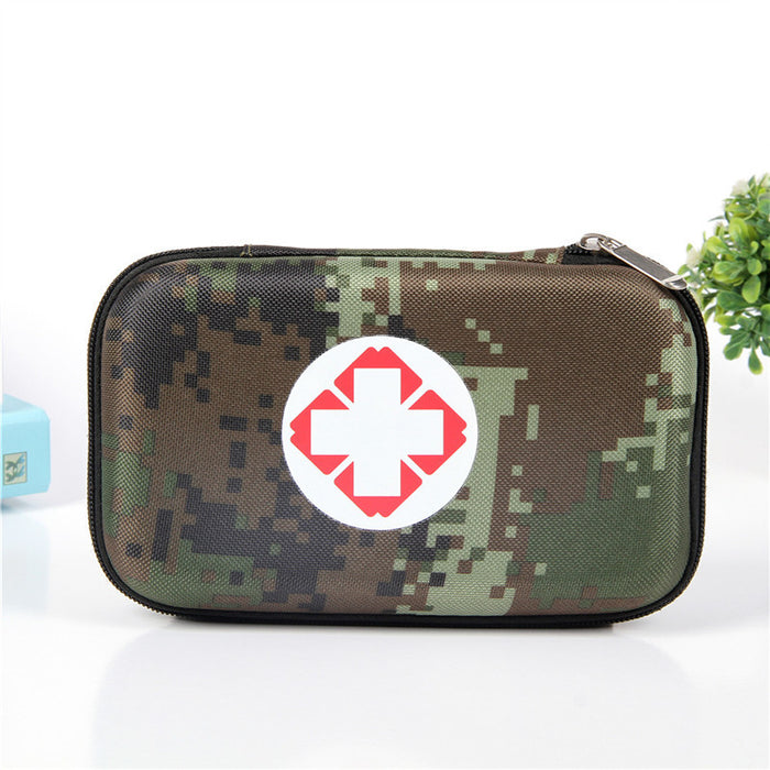 Kit de primeros auxilios portátil para viajes al aire libre, bolsa de medicamentos, mini caja médica para el hogar, estuche de pastillas de supervivencia de emergencia, bolsa de almacenamiento, organizador