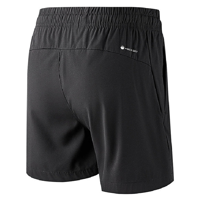 Short de plage en soie glacée pour homme, grande taille, idéal pour les loisirs et le sport.