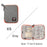 Compatible with Apple, BUBM Travel Universal Cable Organizer Electronics Accessories Cases Gadget Bag For USB, Phone, Charger and Cable, Fit for ipad