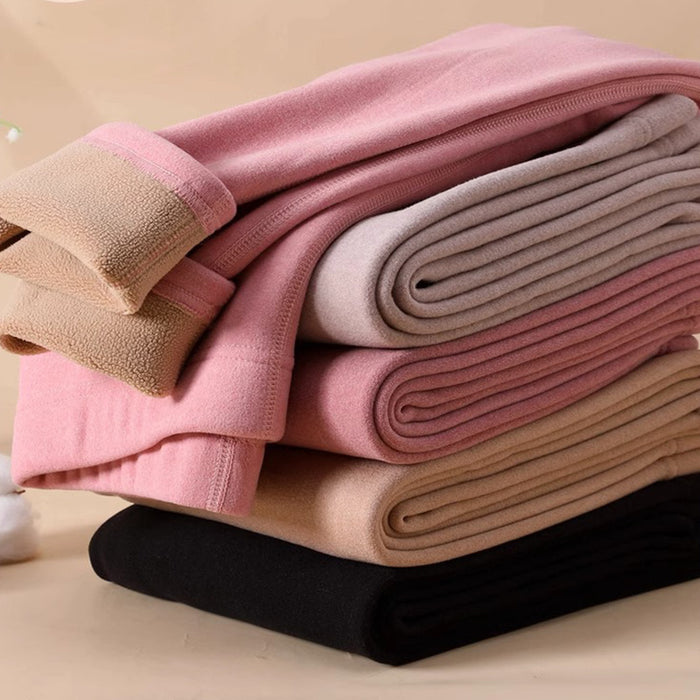 Leggings de cachemira cálidos, pantalones ajustados de invierno, pantalones de moda para mujer, ropa