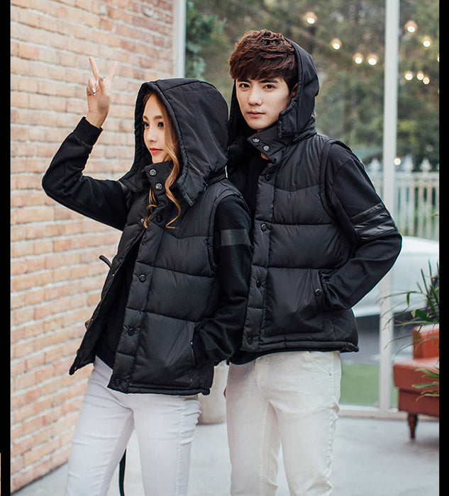 Autumn And Winter New Couple Down Cotton Men's Vest Sleeveless Jacket