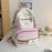 Fashion Color Contrast Large Capacity Travel Backpack