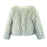 Women's Solid Color Short Faux Shearling Fur Coat