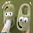 Female Warm Indoor Cartoon Big Eye Dog Cotton Slippers