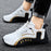 Zapatillas deportivas con cordones y diseño de bloques de color para hombre, transpirables, de caña baja, para correr y caminar.