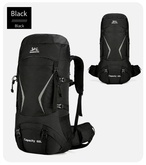 New Outdoor Mountaineering Bag Large Capacity Lightweight Waterproof Professional Hiking Camping Backpack