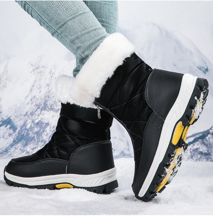 Winter Snow Boots Women's High-top Outdoor Sports Cotton Shoes