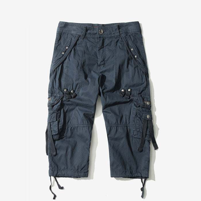 Cargo Shorts Loose Multi-pocket Pants Beach Pants