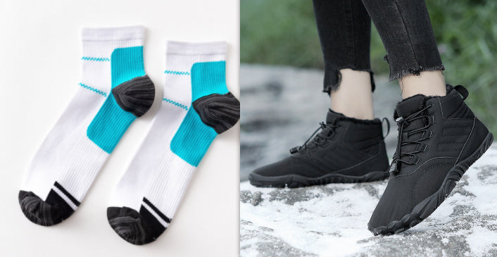 Chaussures de sport d'extérieur en coton pour hommes et femmes, bottes d'hiver chaudes et faciles à enfiler, résistantes à l'usure, chaussures de ski épaisses pour couples