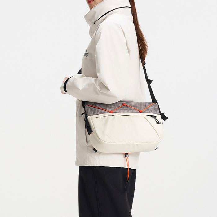 Portable Large-Capacity Crossbody Bag Contrasting Colors Versatile Travel Shoulder Bag