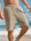 Short de sport à lacets multi-poches pour homme, pantalon de plage rayé