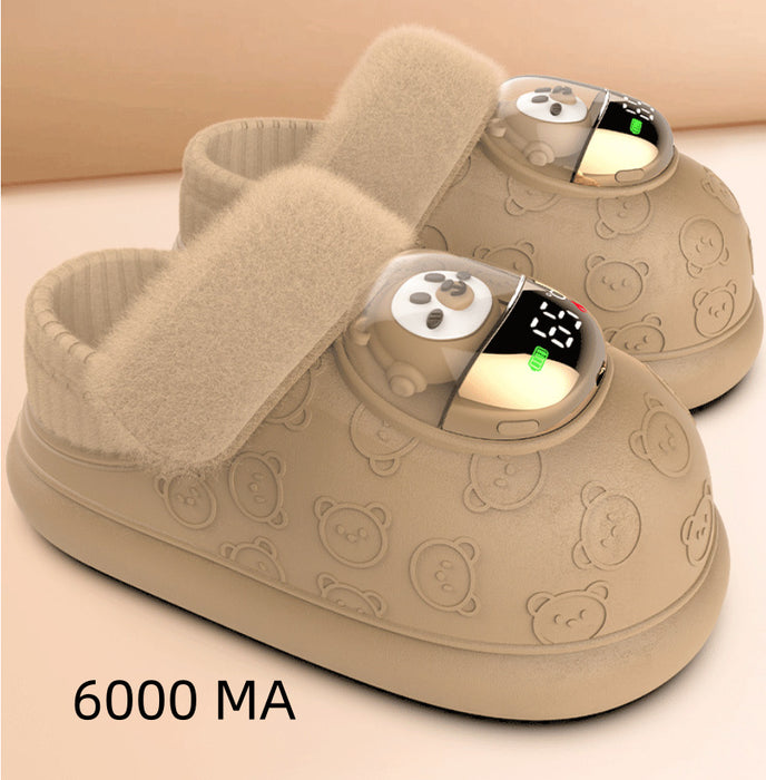 Electrothermal Couple Household Rechargeable Heating Shoes