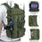 Multifunctional Hiking Backpack Waterproof Oxford Cloth Fishing Gym Bag