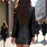 Casual Cropped Black Leather Jacket That Flatters