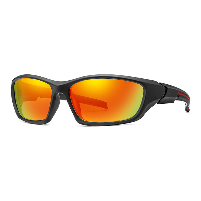 Lunettes de soleil professionnelles polarisées coupe-vent pour sports de plein air