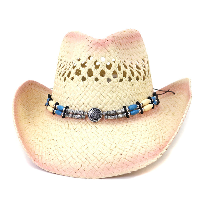 Sombrero de playa con protección solar para viajes al aire libre para hombres y mujeres