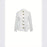 Women's Fashionable Solid Color Textured Fabric Stand Up Collar Jacket