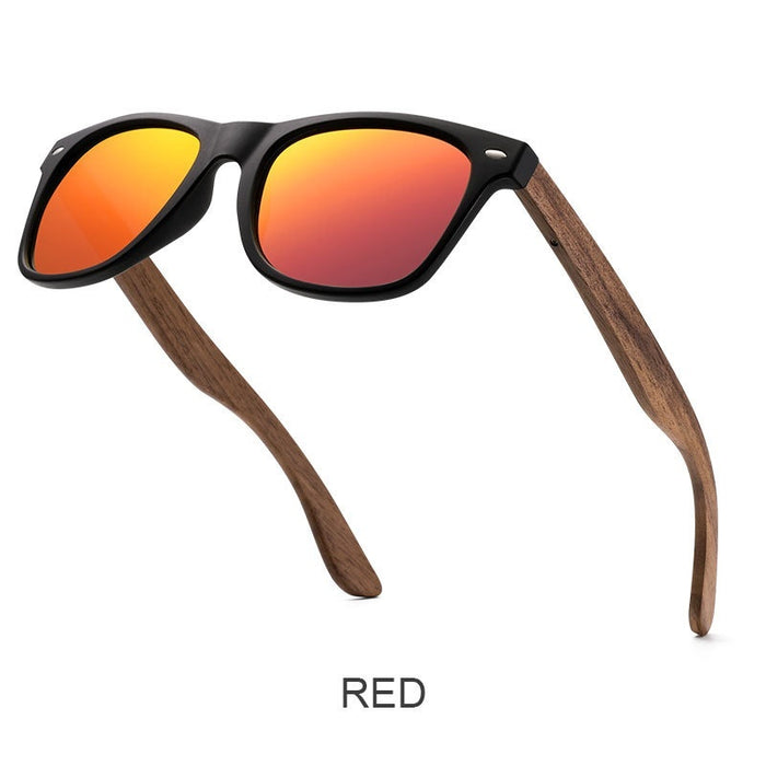 Polarized Sun Glasses Bamboo And Wood M Nail Sunglasses