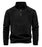 Fashion Personality Stand-collar Zippered Sweatshirt With Fleece Winter Casual Pullover Top Men's Clothing