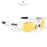 Nouvelles lunettes de soleil polarisées carrées pour sports de plein air, protection oculaire polyvalente, lunettes de soleil colorées