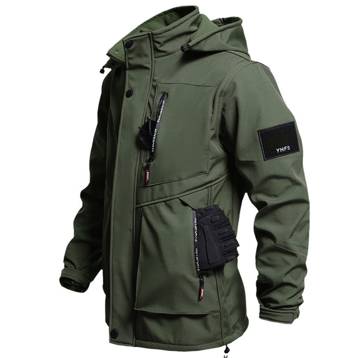 Ensemble veste imperméable doublée polaire automne-hiver