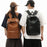 Travel Out Large Capacity PU Leather Men's Backpack