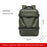 Sac pour ordinateur portable à grande capacité, résistant à l'eau et extensible, idéal pour les voyages d'affaires