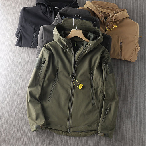 Fashion Waterproof Shell Jacket Men's Coat