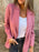 Blazer court à revers boutonné Ins - Veste d'hiver tendance pour femme